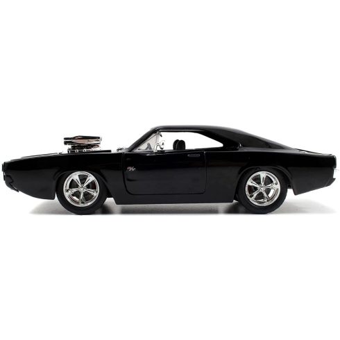 Jada Toys - Halálos iramban: Dom's 1970 Dodge Charger R/T távirányítós RC játékautó 19cm (253203019)