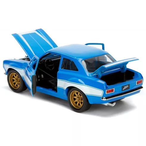 Jada Toys - Halálos iramban: Brian's 1974 Ford Escort fém játékautó 20cm