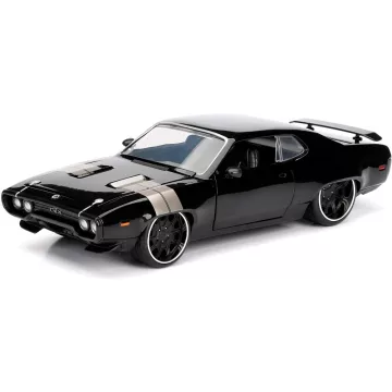   Jada Toys - Halálos iramban: Dom's 1972 FF8 Plymouth GTX fém játékautó 22cm