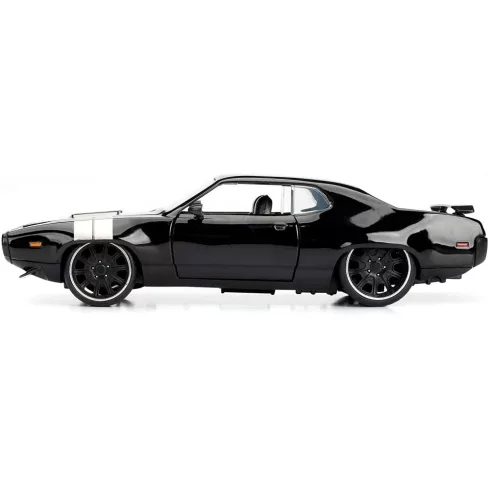 Jada Toys - Halálos iramban: Dom's 1972 FF8 Plymouth GTX fém játékautó 22cm