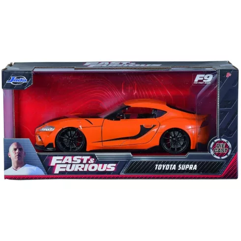 Jada Toys - Halálos iramban: 2020 Toyota Supra fém játékautó 22cm