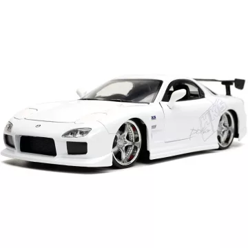   Jada Toys - Halálos iramban: 1993 Mazda RX-7 fém játékautó 21cm - fehér