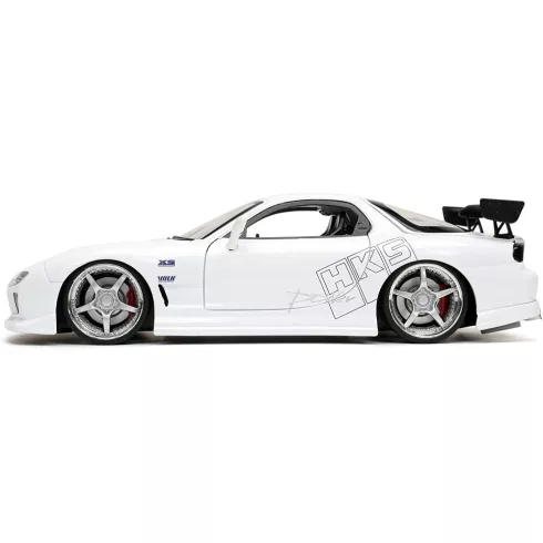 Jada Toys - Halálos iramban: 1993 Mazda RX-7 fém játékautó 21cm - fehér