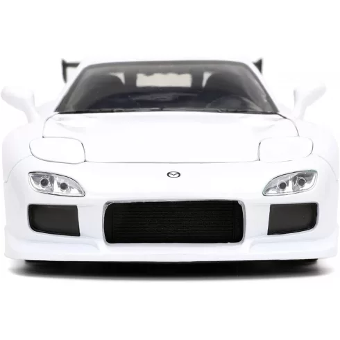 Jada Toys - Halálos iramban: 1993 Mazda RX-7 fém játékautó 21cm - fehér