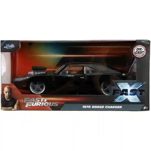 Jada Toys - Halálos iramban: 1970 Dodge Charger fém játékautó 22cm