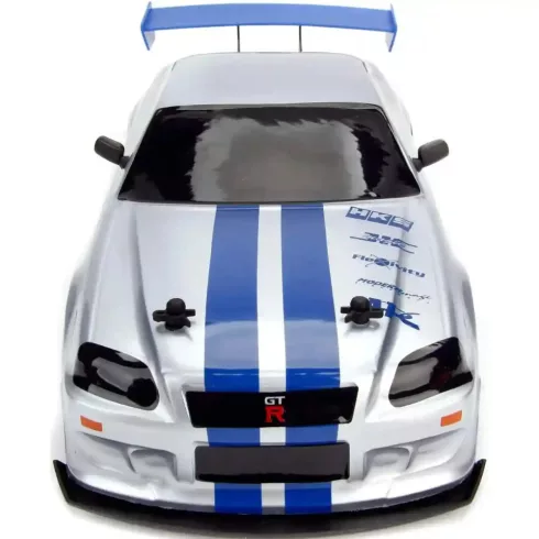 Jada Toys - Halálos iramban: Brian's Nissan Skyline GT-R távirányítós RC játékautó 42cm