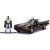 Jada Toys - 1966 Classic Batmobile fém játékautó 13cm Batman figurával