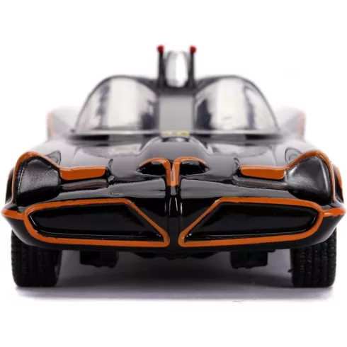 Jada Toys - 1966 Classic Batmobile fém játékautó 13cm Batman figurával