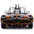 Jada Toys - 1966 Classic Batmobile fém játékautó 13cm Batman figurával