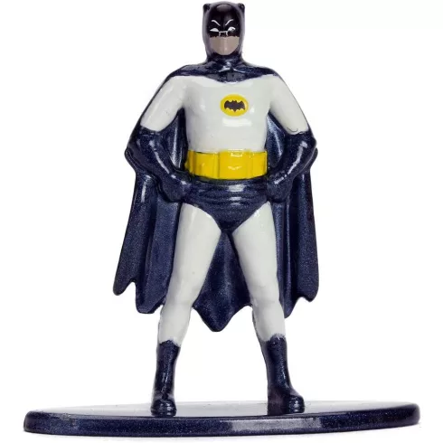 Jada Toys - 1966 Classic Batmobile fém játékautó 13cm Batman figurával