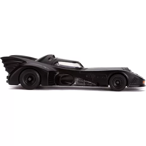 Jada Toys - 1989 Batmobile fém játékautó 13cm Batman figurával