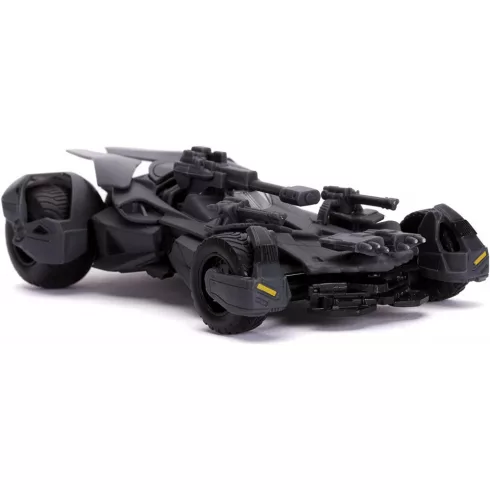 Jada Toys - Az Igazság Ligája Batmobile fém játékautó 13cm Batman figurával