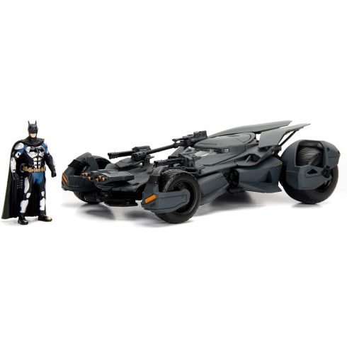 Jada Toys - Az Igazság Ligája Batmobile fém játékautó 22cm Batman figurával (253215000)