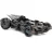   Jada Toys - Az Igazság Ligája Batmobile fém játékautó 22cm Batman figurával (253215000)