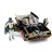   Jada Toys - 1966 Classic Batmobile fém játékautó 23cm Batman és Robin figurával (253215001)