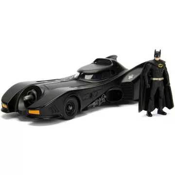   Jada Toys - 1989 Batmobile fém játékautó 23cm Batman figurával (253215002)