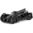   Jada Toys - Arkham lovagja Batmobile fém játékautó 21cm Batman figurával (253215004)