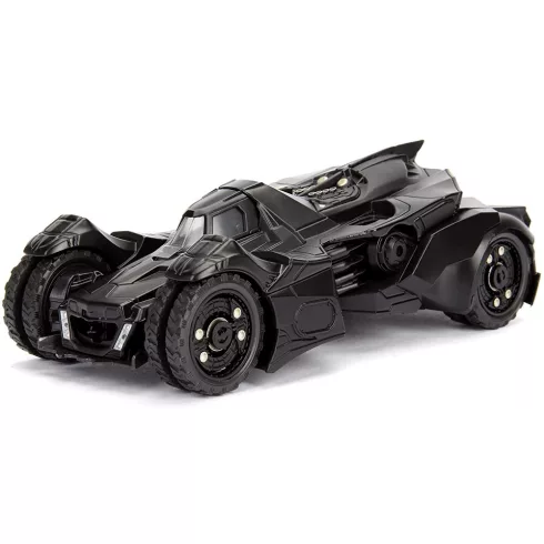 Jada Toys - Arkham lovagja Batmobile fém játékautó 21cm Batman figurával (253215004)