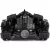 Jada Toys - Arkham lovagja Batmobile fém játékautó 21cm Batman figurával (253215004)