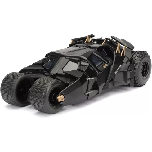 Jada Toys - A sötét lovag Batmobile fém játékautó 19cm Batman figurával (253215005)