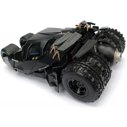 Jada Toys - A sötét lovag Batmobile fém játékautó 19cm Batman figurával (253215005)