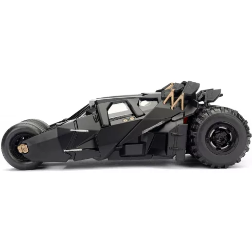 Jada Toys - A sötét lovag Batmobile fém játékautó 19cm Batman figurával (253215005)