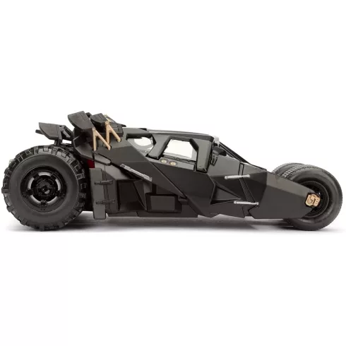 Jada Toys - A sötét lovag Batmobile fém játékautó 19cm Batman figurával (253215005)