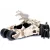 Jada Toys - A sötét lovag Batmobile terepmintás fém játékautó 19cm Batman figurával (253215006)