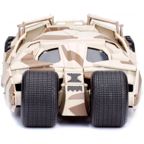 Jada Toys - A sötét lovag Batmobile terepmintás fém játékautó 19cm Batman figurával (253215006)