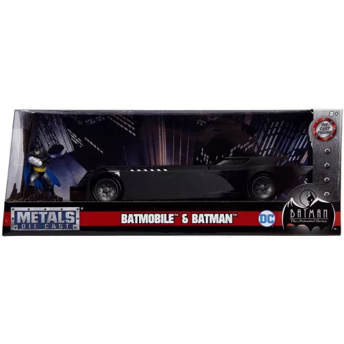 Jada Toys - Batmobile fém játékautó 23cm Batman figurával (253215007)