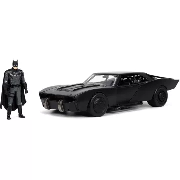   Jada Toys - 2022 Batmobile fém játékautó 22cm Batman figurával