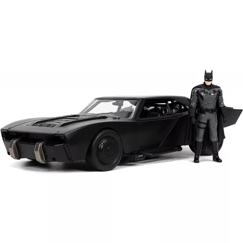 Jada Toys - 2022 Batmobile fém játékautó 22cm Batman figurával