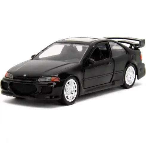 Jada Toys - Halálos iramban: Heist Honda Civic EJ1 és Han's Mazda RX-7 2db-os fém játékautó szett 13cm