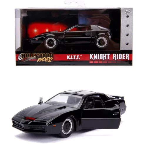 Jada Toys - Knight Rider K.I.T.T. Pontiac fém játékautó 13cm (253252000)