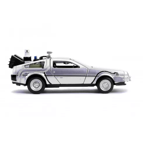 Jada Toys - Back to the Future DeLorean fém játékautó 13cm (253252003)