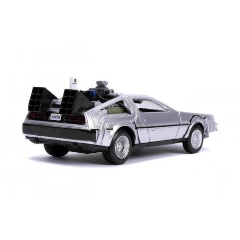 Jada Toys - Back to the Future DeLorean fém játékautó 13cm (253252003)