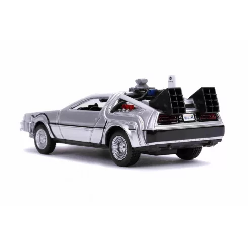 Jada Toys - Back to the Future DeLorean fém játékautó 13cm (253252003)