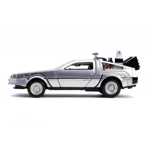 Jada Toys - Back to the Future DeLorean fém játékautó 13cm (253252003)