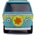 Jada Toys - Scooby Doo csodajárgány fém játékautó 10cm