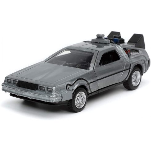 Jada Toys - Back to the Future DeLorean fém játékautó 13cm