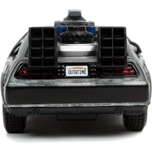Jada Toys - Back to the Future DeLorean fém játékautó 13cm