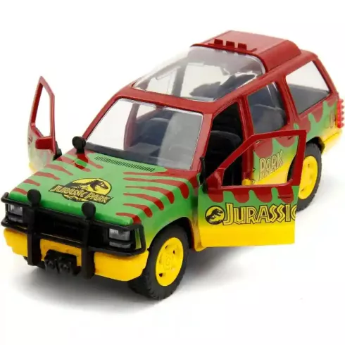 Jada Toys - Jurassic Park Ford Explorer fém játékautó 13cm
