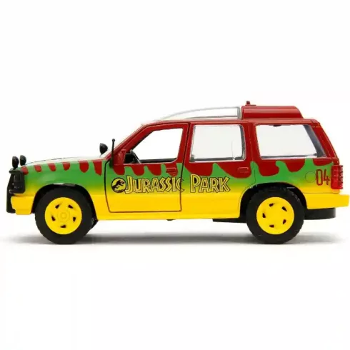 Jada Toys - Jurassic Park Ford Explorer fém játékautó 13cm