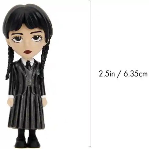 Jada Toys - Wednesday 4db-os fém figuraszett (Wednesday Addams, Enid Sinclair, Izé)