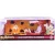 Jada Toys The Flintstones - Frédi és Béni fém játékautó 8cm Frédi figurával