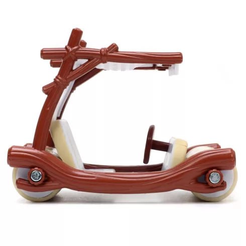 Jada Toys The Flintstones - Frédi és Béni fém játékautó 8cm Frédi figurával