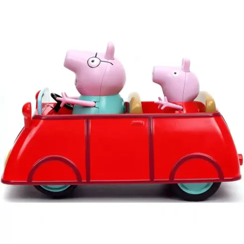 Jada Toys - Peppa Pig: Peppa malac távirányítós RC játékautó 17cm