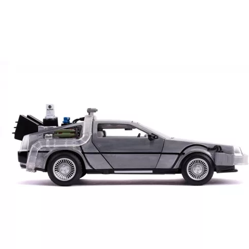 Jada Toys - Back to the Future DeLorean fém játékautó fénnyel 21cm (253255021)