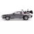 Jada Toys - Back to the Future DeLorean fém játékautó fénnyel 21cm (253255021)