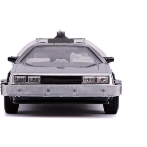 Jada Toys - Back to the Future DeLorean fém játékautó fénnyel 21cm (253255021)